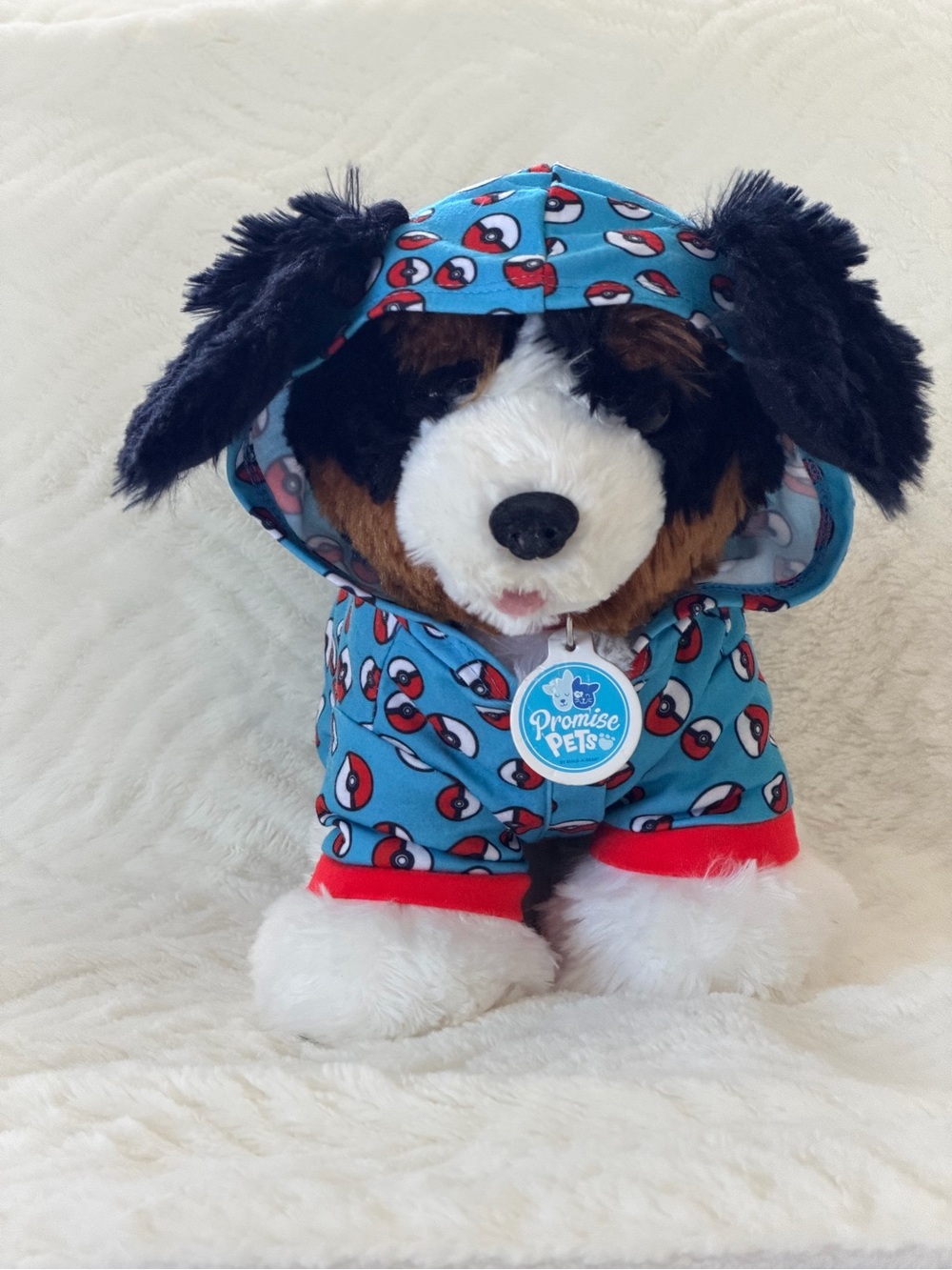 Pokémon Poké Ball Sleeper Outfit Build-A-Bear Promise Pets Dog Plush